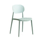 Contemporary Stackable Chairs Open Back Kitchen Armless Chairs with Plastic Legs Clearhalo 'Dining Chairs' 'Dining Tables & Seating' 'dining_chair' 'furn' 'furn_dining_chair' 'Furniture' 'furniture_dining_chair' 'Kitchen & Dining Furniture' 4781665