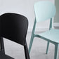Contemporary Stackable Chairs Open Back Kitchen Armless Chairs with Plastic Legs Clearhalo 'Dining Chairs' 'Dining Tables & Seating' 'dining_chair' 'furn' 'furn_dining_chair' 'Furniture' 'furniture_dining_chair' 'Kitchen & Dining Furniture' 4781671