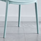 Contemporary Stackable Chairs Open Back Kitchen Armless Chairs with Plastic Legs Clearhalo 'Dining Chairs' 'Dining Tables & Seating' 'dining_chair' 'furn' 'furn_dining_chair' 'Furniture' 'furniture_dining_chair' 'Kitchen & Dining Furniture' 4781673