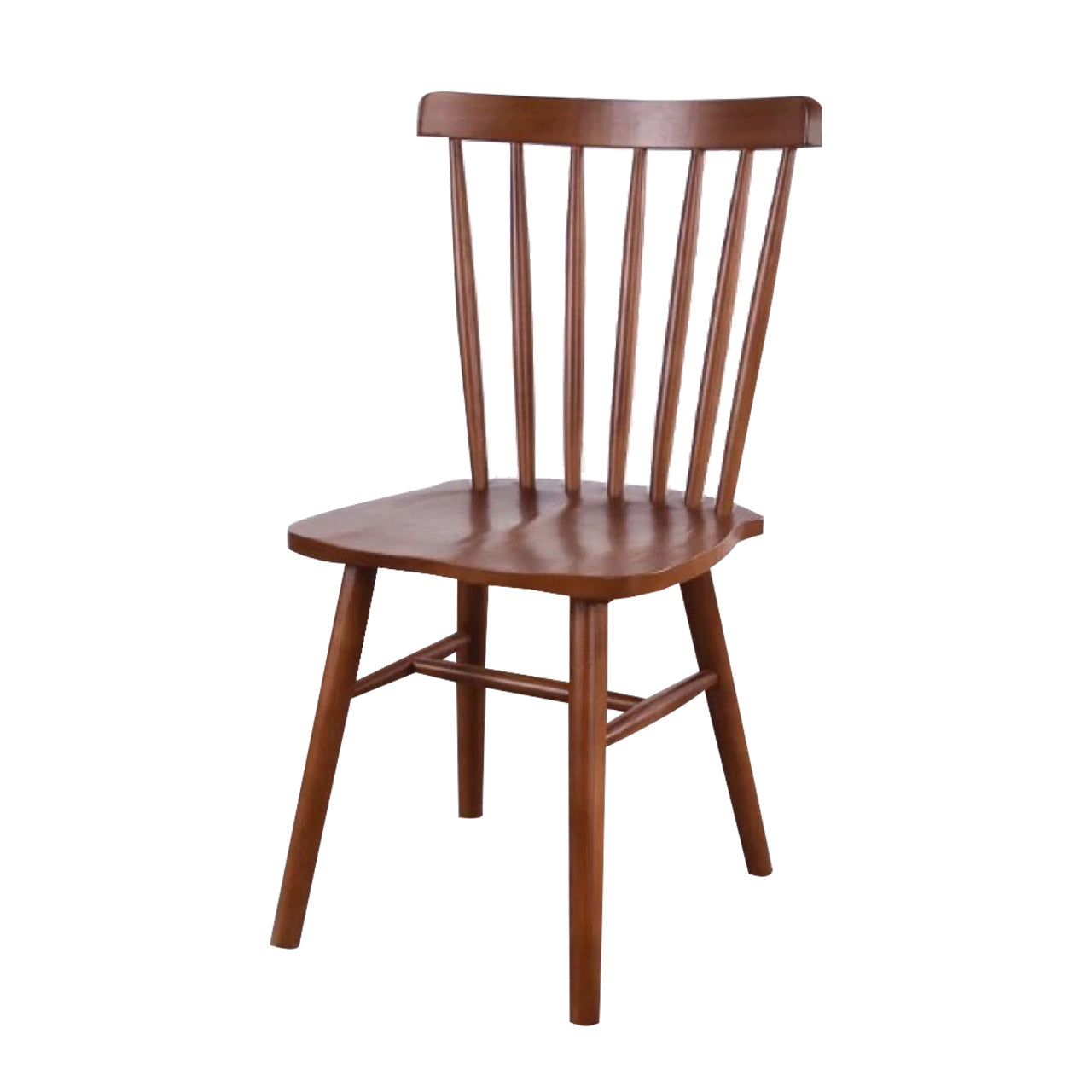 Scandinavian Wood Armless Kitchen Dining Chairs Windsor Back Chair Clearhalo 'Dining Chairs' 'Dining Tables & Seating' 'dining_chair' 'furn' 'furn_dining_chair' 'Furniture' 'furniture_dining_chair' 'Kitchen & Dining Furniture' 4781742