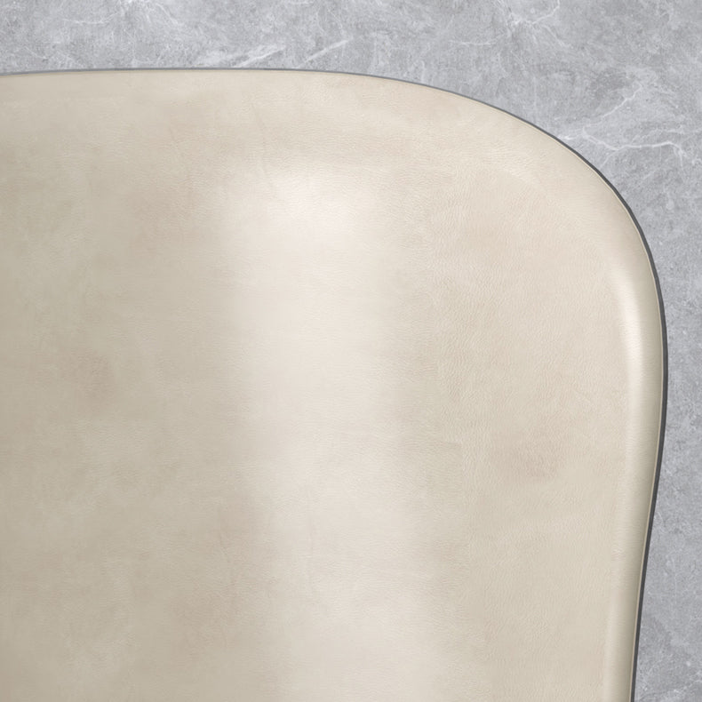 Metal Scandinavian Kitchen Dining Side Chair Solid Back Dining Chair Clearhalo 'Dining Chairs' 'Dining Tables & Seating' 'dining_chair' 'furn' 'furn_dining_chair' 'Furniture' 'furniture_dining_chair' 'Kitchen & Dining Furniture' 4781780