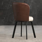 Metal Scandinavian Kitchen Dining Side Chair Solid Back Dining Chair Coffee 1 Piece Black Clearhalo 'Dining Chairs' 'Dining Tables & Seating' 'dining_chair' 'furn' 'furn_dining_chair' 'Furniture' 'furniture_dining_chair' 'Kitchen & Dining Furniture' 4781788