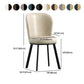 Metal Scandinavian Kitchen Dining Side Chair Solid Back Dining Chair Clearhalo 'Dining Chairs' 'Dining Tables & Seating' 'dining_chair' 'furn' 'furn_dining_chair' 'Furniture' 'furniture_dining_chair' 'Kitchen & Dining Furniture' 4781809