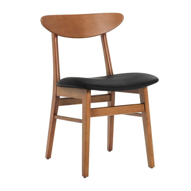 Contemporary Style Dining Chairs Armless Side Chairs with Wooden Legs Clearhalo 'Dining Chairs' 'Dining Tables & Seating' 'dining_chair' 'furn' 'furn_dining_chair' 'Furniture' 'furniture_dining_chair' 'Kitchen & Dining Furniture' 4781985