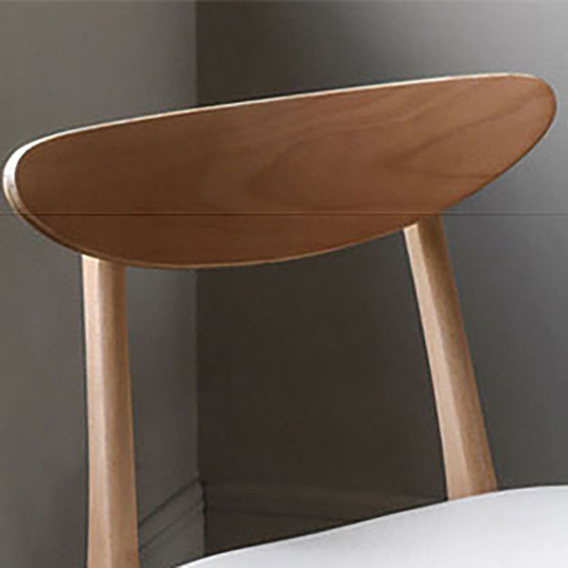 Contemporary Style Dining Chairs Armless Side Chairs with Wooden Legs Clearhalo 'Dining Chairs' 'Dining Tables & Seating' 'dining_chair' 'furn' 'furn_dining_chair' 'Furniture' 'furniture_dining_chair' 'Kitchen & Dining Furniture' 4781986