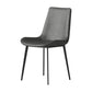 Minimalist Faux Leather Side Chair for Home Solid Back Chair Clearhalo 'Dining Chairs' 'Dining Tables & Seating' 'dining_chair' 'furn' 'furn_dining_chair' 'Furniture' 'furniture_dining_chair' 'Kitchen & Dining Furniture' 4782047