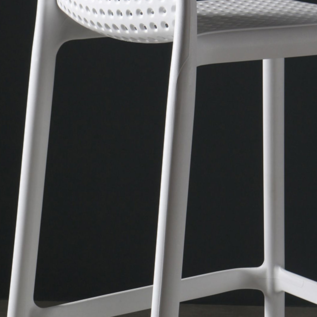 Modern Bar-stool Plastic Counter Bar Stool for Kitchen Bar with Plastic Legs Clearhalo 'Bar Furniture' 'Bar Stools' 'bar_stools' 'furn' 'furn_bar_stools' 'Furniture' 'furniture_bar_stools' 'Kitchen & Dining Furniture' 4782066
