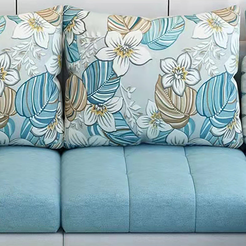 106.3"D x 57"W x 35.43"H Square Arm Sectionals, Modern High Back Sofa with Storage Clearhalo 'furn' 'furn_sectionals' 'Furniture' 'furniture_sectionals' 'kitchen' 'kitchen_sectionals' 'Living Room Furniture' 'Sectionals' 4785141