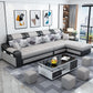 106.3"D x 57"W x 35.43"H Sloped Arm Sectionals, Modern High Back Sofa with Storage Clearhalo 'furn' 'furn_sectionals' 'Furniture' 'furniture_sectionals' 'kitchen' 'kitchen_sectionals' 'Living Room Furniture' 'Sectionals' 4785167