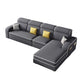 Contemporary High Back Sectionals 29.53" Square Arm Sofa with Storage Clearhalo 'furn' 'furn_sectionals' 'Furniture' 'furniture_sectionals' 'kitchen' 'kitchen_sectionals' 'Living Room Furniture' 'Sectionals' 4785325