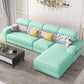 Contemporary High Back Sectionals 29.53" Square Arm Sofa with Storage Mint Green Clearhalo 'furn' 'furn_sectionals' 'Furniture' 'furniture_sectionals' 'kitchen' 'kitchen_sectionals' 'Living Room Furniture' 'Sectionals' 4785326