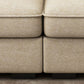 Modern Reversible Chaise 137" Sectionals with Pillows Flared Arm Clearhalo 'Furniture' 'furniture_sectionals' 'kitchen' 'kitchen_sectionals' 'Living Room Furniture' 'Sectionals' 4785450