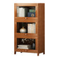 Brown Modern Standard Bookcase Manufactured Wood Bookcase with Door for Home 23.6"L x 13"W x 41.7"H Clearhalo 'Bookcases' 'furn' 'furn_bookcases' 'Furniture' 'furniture_bookcases' 'kitchen' 'kitchen_bookcases' 'Living Room Furniture' 'Office Furniture' 4789069