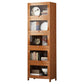 Brown Modern Standard Bookcase Manufactured Wood Bookcase with Door for Home 23.6"L x 13"W x 67.7"H Clearhalo 'Bookcases' 'furn' 'furn_bookcases' 'Furniture' 'furniture_bookcases' 'kitchen' 'kitchen_bookcases' 'Living Room Furniture' 'Office Furniture' 4789078