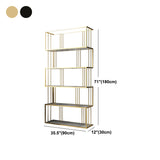 Modern Vertical Etagere Bookshelf Manufactured Wood Shelf Iron Frame Bookshelf Clearhalo 'Bookcases' 'furn' 'furn_bookcases' 'Furniture' 'furniture_bookcases' 'kitchen' 'kitchen_bookcases' 'Living Room Furniture' 'Office Furniture' 4789155