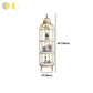 Glam Vertical Standard Bookshelf Iron Frame Manufactured Wood Shelf Bookshelf Clearhalo 'Bookcases' 'furn' 'furn_bookcases' 'Furniture' 'furniture_bookcases' 'kitchen' 'kitchen_bookcases' 'Living Room Furniture' 'Office Furniture' 4789218