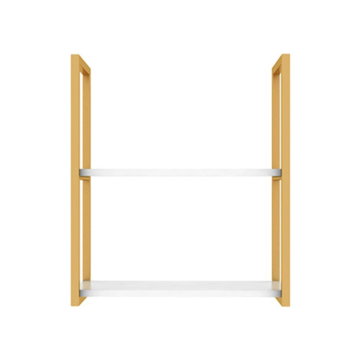 10.63"W Bookshelf Glam Style Wall Mounted Bookcase for Home Office Study Room Clearhalo 'Bookcases' 'furn' 'furn_bookcases' 'Furniture' 'furniture_bookcases' 'kitchen' 'kitchen_bookcases' 'Living Room Furniture' 'Office Furniture' 4789222