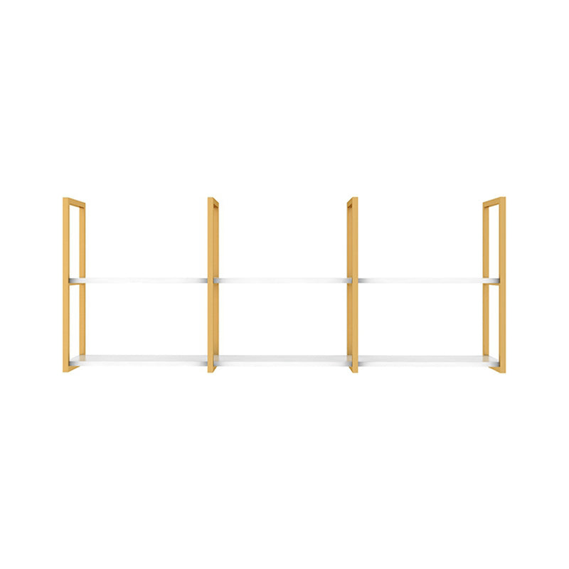 10.63"W Bookshelf Glam Style Wall Mounted Bookcase for Home Office Study Room Clearhalo 'Bookcases' 'furn' 'furn_bookcases' 'Furniture' 'furniture_bookcases' 'kitchen' 'kitchen_bookcases' 'Living Room Furniture' 'Office Furniture' 4789226