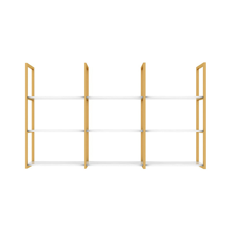 10.63"W Bookshelf Glam Style Wall Mounted Bookcase for Home Office Study Room Clearhalo 'Bookcases' 'furn' 'furn_bookcases' 'Furniture' 'furniture_bookcases' 'kitchen' 'kitchen_bookcases' 'Living Room Furniture' 'Office Furniture' 4789231