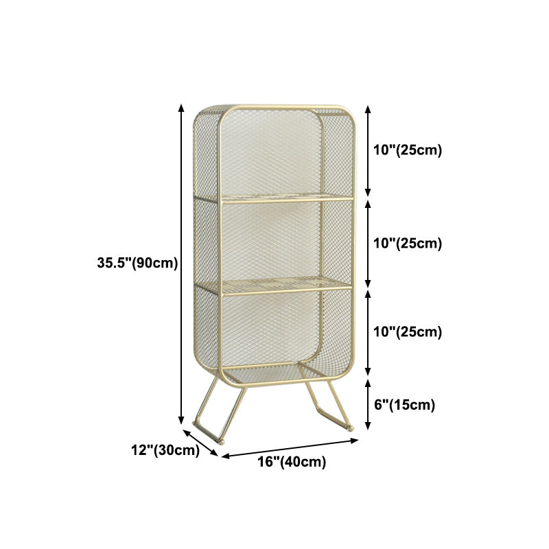 Glam Style Bookshelf Closed Back Bookcase for Home Office and Study Room Clearhalo 'Bookcases' 'furn' 'furn_bookcases' 'Furniture' 'furniture_bookcases' 'kitchen' 'kitchen_bookcases' 'Living Room Furniture' 'Office Furniture' 4789374