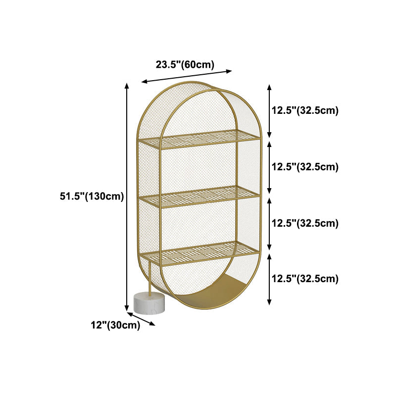 Glam Style Bookshelf Closed Back Bookcase for Home Office and Study Room Clearhalo 'Bookcases' 'furn' 'furn_bookcases' 'Furniture' 'furniture_bookcases' 'kitchen' 'kitchen_bookcases' 'Living Room Furniture' 'Office Furniture' 4789376