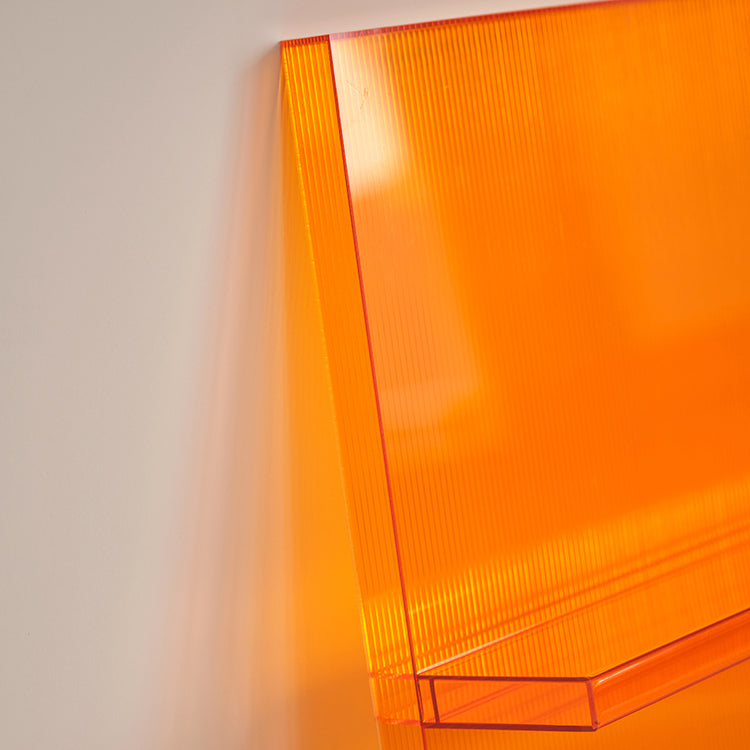 Scandinavian Acrylic Etagere Bookshelf Closed Back Vertical Bookshelf Clearhalo 'Bookcases' 'furn' 'furn_bookcases' 'Furniture' 'furniture_bookcases' 'kitchen' 'kitchen_bookcases' 'Living Room Furniture' 'Office Furniture' 4789504