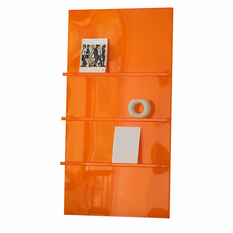 Scandinavian Acrylic Etagere Bookshelf Closed Back Vertical Bookshelf Clearhalo 'Bookcases' 'furn' 'furn_bookcases' 'Furniture' 'furniture_bookcases' 'kitchen' 'kitchen_bookcases' 'Living Room Furniture' 'Office Furniture' 4789506