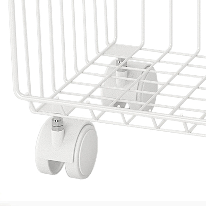 Industrial Geometric Bookcase Metal Closed Back Bookcase with Wheels Clearhalo 'Bookcases' 'furn' 'furn_bookcases' 'Furniture' 'furniture_bookcases' 'kitchen' 'kitchen_bookcases' 'Living Room Furniture' 'Office Furniture' 4789523