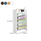 Manufactured Wood Bookshelf Vertical Bookshelf for Classroom,15"L x 3.9"W x 27.6"H Clearhalo 'Bookcases' 'furn' 'furn_bookcases' 'Furniture' 'furniture_bookcases' 'kitchen' 'kitchen_bookcases' 'Living Room Furniture' 'Office Furniture' 4789547