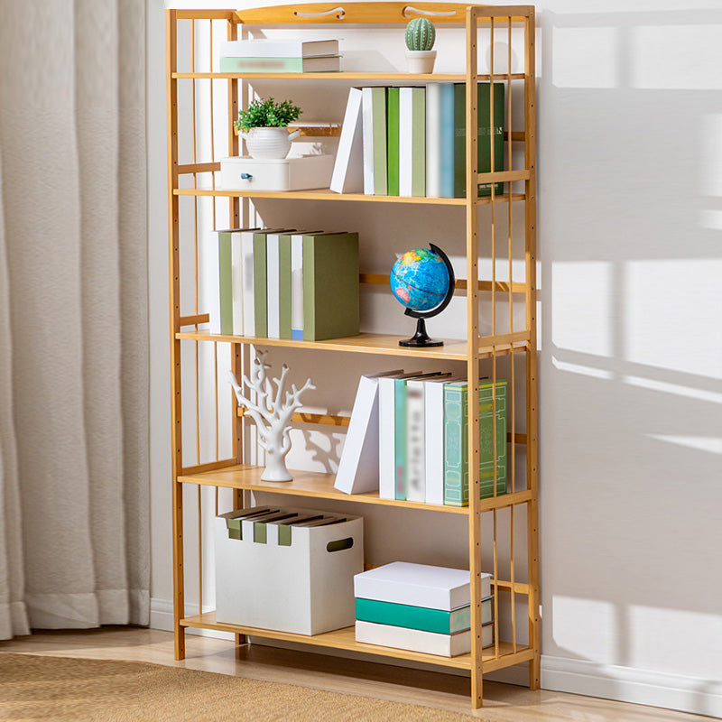 Modern Style Wooden Bookshelf Etagere Shelf Bookcase for Home Natural Clearhalo 'Bookcases' 'furn' 'furn_bookcases' 'Furniture' 'furniture_bookcases' 'kitchen' 'kitchen_bookcases' 'Living Room Furniture' 'Office Furniture' 4789558