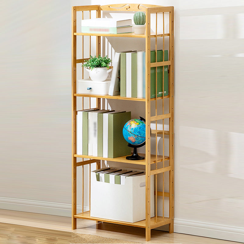 Modern Style Wooden Bookshelf Etagere Shelf Bookcase for Home Natural Clearhalo 'Bookcases' 'furn' 'furn_bookcases' 'Furniture' 'furniture_bookcases' 'kitchen' 'kitchen_bookcases' 'Living Room Furniture' 'Office Furniture' 4789561