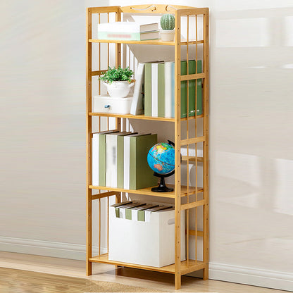 Modern Style Wooden Bookshelf Etagere Shelf Bookcase for Home Natural Clearhalo 'Bookcases' 'furn' 'furn_bookcases' 'Furniture' 'furniture_bookcases' 'kitchen' 'kitchen_bookcases' 'Living Room Furniture' 'Office Furniture' 4789561