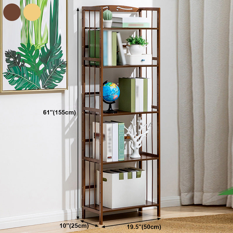Modern Style Wooden Bookshelf Etagere Shelf Bookcase for Home Clearhalo 'Bookcases' 'furn' 'furn_bookcases' 'Furniture' 'furniture_bookcases' 'kitchen' 'kitchen_bookcases' 'Living Room Furniture' 'Office Furniture' 4789573