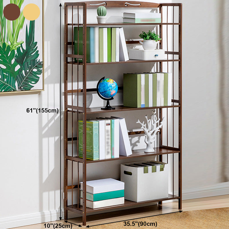 Modern Style Wooden Bookshelf Etagere Shelf Bookcase for Home Clearhalo 'Bookcases' 'furn' 'furn_bookcases' 'Furniture' 'furniture_bookcases' 'kitchen' 'kitchen_bookcases' 'Living Room Furniture' 'Office Furniture' 4789575