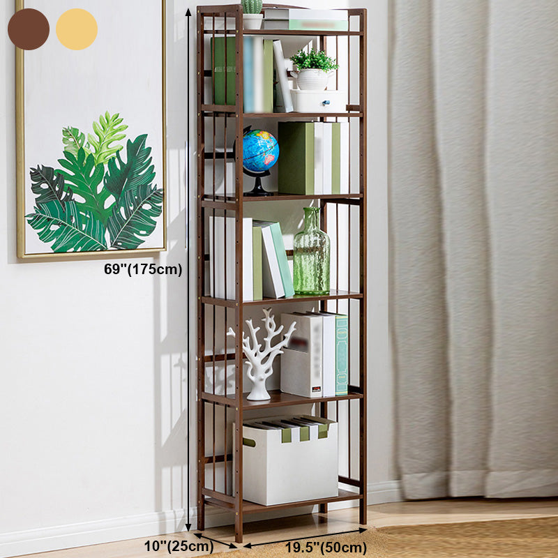 Modern Style Wooden Bookshelf Etagere Shelf Bookcase for Home Clearhalo 'Bookcases' 'furn' 'furn_bookcases' 'Furniture' 'furniture_bookcases' 'kitchen' 'kitchen_bookcases' 'Living Room Furniture' 'Office Furniture' 4789576
