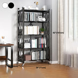 Metal Standard Bookcase Industrial Style Shelf for Home Office Clearhalo 'Bookcases' 'furn' 'furn_bookcases' 'Furniture' 'furniture_bookcases' 'kitchen' 'kitchen_bookcases' 'Living Room Furniture' 'Office Furniture' 4789595