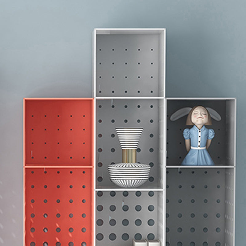 Iron Wall Mounted Bookshelf Industrial Closed Back Bookshelf Clearhalo 'Bookcases' 'furn' 'furn_bookcases' 'Furniture' 'furniture_bookcases' 'kitchen' 'kitchen_bookcases' 'Living Room Furniture' 'Office Furniture' 4789752