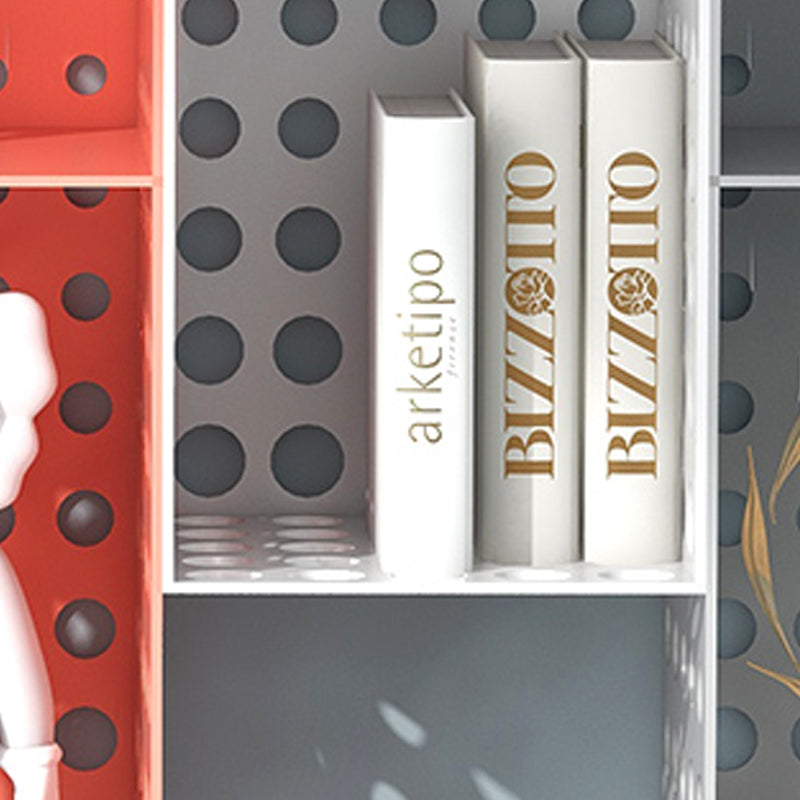 Iron Wall Mounted Bookshelf Industrial Closed Back Bookshelf Clearhalo 'Bookcases' 'furn' 'furn_bookcases' 'Furniture' 'furniture_bookcases' 'kitchen' 'kitchen_bookcases' 'Living Room Furniture' 'Office Furniture' 4789758