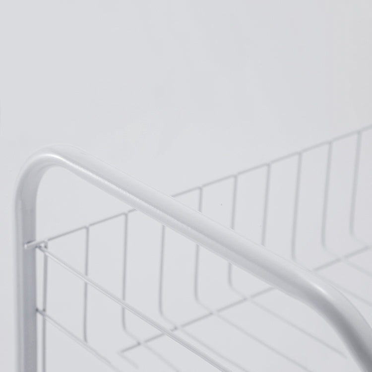 Contemporary Style Bookshelf with Casters White Book Shelf for Study Room Clearhalo 'Bookcases' 'furn' 'furn_bookcases' 'Furniture' 'furniture_bookcases' 'kitchen' 'kitchen_bookcases' 'Living Room Furniture' 'Office Furniture' 4789878