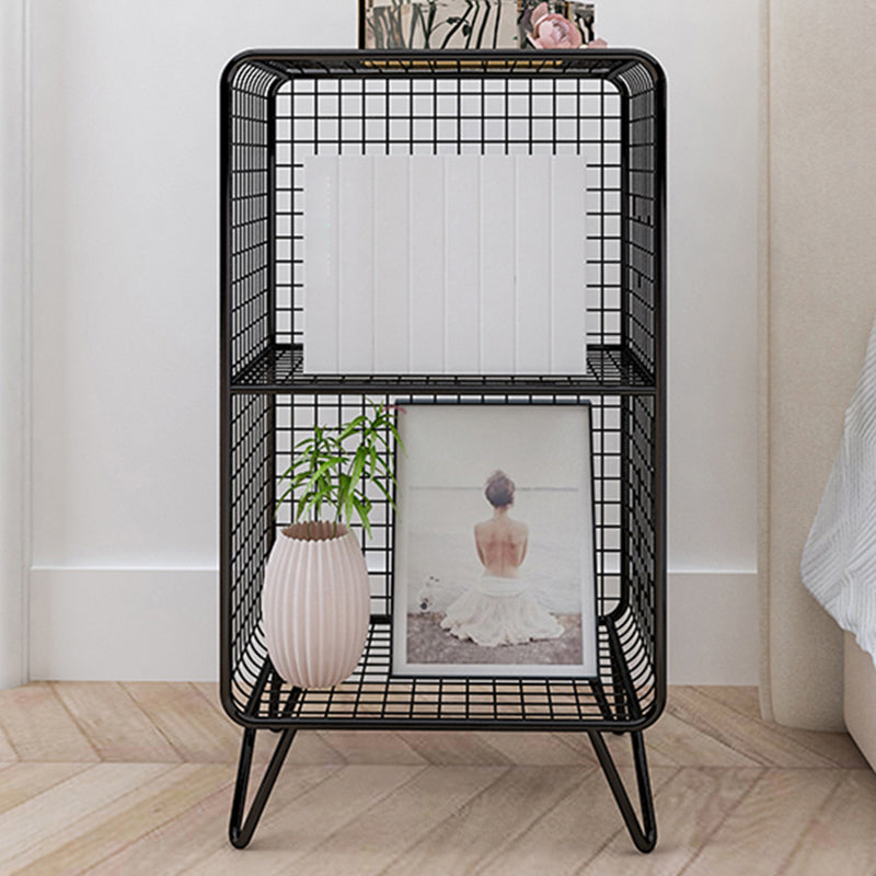 Closed Bookcase Shelf Modern Style Metal Bookcase for Study Room Clearhalo 'Bookcases' 'furn' 'furn_bookcases' 'Furniture' 'furniture_bookcases' 'kitchen' 'kitchen_bookcases' 'Living Room Furniture' 'Office Furniture' 4789925