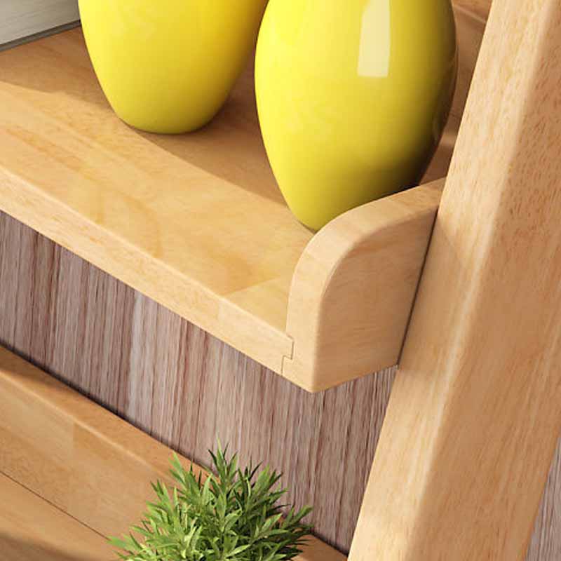 Solid Wood Bookshelf Contemporary Style Open Back Bookcase for Home Office Clearhalo 'Bookcases' 'furn' 'furn_bookcases' 'Furniture' 'furniture_bookcases' 'kitchen' 'kitchen_bookcases' 'Living Room Furniture' 'Office Furniture' 4789934