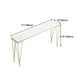 Stone Top Bar Table Traditional Luxury Rectangle Bar Table with 4 Legs Clearhalo 'Bar Furniture' 'Bar Tables' 'bar_tables' 'furn' 'furn_bar_tables' 'Furniture' 'furniture_bar_tables' 'Kitchen & Dining Furniture' 4790053