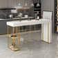 Rectangle Bar Dining Table Modern Bar Dining Table with Sled Base Clearhalo 'Bar Furniture' 'Bar Tables' 'bar_tables' 'furn' 'furn_bar_tables' 'Furniture' 'furniture_bar_tables' 'Kitchen & Dining Furniture' 4790185
