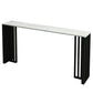 Rectangle Stone Bar Dining Table Contemporary Bar Table with Double Pedestal Base Clearhalo 'Bar Furniture' 'Bar Tables' 'bar_tables' 'Furniture' 'furniture_bar_tables' 'Kitchen & Dining Furniture' 4790311