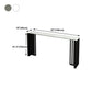 Rectangle Stone Bar Dining Table Contemporary Bar Table with Double Pedestal Base Clearhalo 'Bar Furniture' 'Bar Tables' 'bar_tables' 'Furniture' 'furniture_bar_tables' 'Kitchen & Dining Furniture' 4790315