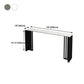 Rectangle Stone Bar Dining Table Contemporary Bar Table with Double Pedestal Base Clearhalo 'Bar Furniture' 'Bar Tables' 'bar_tables' 'Furniture' 'furniture_bar_tables' 'Kitchen & Dining Furniture' 4790317