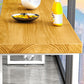 Rectangle Bar Dining Table Modern Bar Table with Sled Base in White Clearhalo 'Bar Furniture' 'Bar Tables' 'bar_tables' 'furn' 'furn_bar_tables' 'Furniture' 'furniture_bar_tables' 'Kitchen & Dining Furniture' 4790370