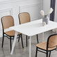 Contemporary Bar and Counter Stool Rattan Full Back Stool with 4 Legs Clearhalo 'Bar Furniture' 'Bar Stools' 'bar_stools' 'furn' 'furn_bar_stools' 'Furniture' 'furniture_bar_stools' 'Kitchen & Dining Furniture' 4790459