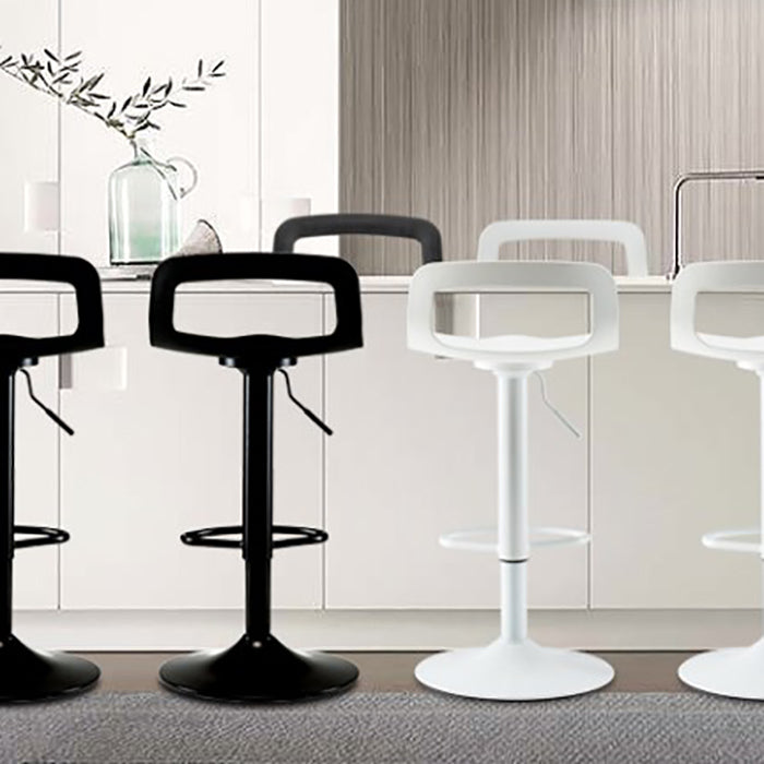 Contemporary Liftable Bar Stool Metal Bar Stool for Restaurant Clearhalo 'Bar Furniture' 'Bar Stools' 'bar_stools' 'furn' 'furn_bar_stools' 'Furniture' 'furniture_bar_stools' 'Kitchen & Dining Furniture' 4790484
