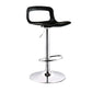 Contemporary Liftable Bar Stool Metal Bar Stool for Restaurant Black 1 Piece Bar Stool(30"H) Clearhalo 'Bar Furniture' 'Bar Stools' 'bar_stools' 'furn' 'furn_bar_stools' 'Furniture' 'furniture_bar_stools' 'Kitchen & Dining Furniture' 4790489
